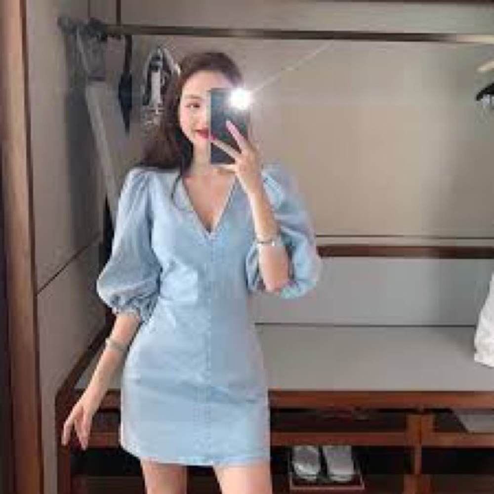 Zara demin dress